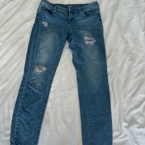 So ho, medium washed jeans size 10